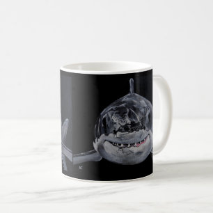Raubfisch des Meeres Gemälde von Alfred Fox Kaffeetasse