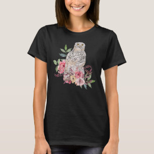 Raubtiere Vogelwälder Tierische Rose Blume Schaf 1 T-Shirt