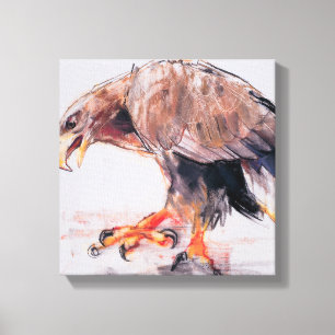 Raubvogel 2001 leinwanddruck