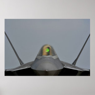 Raubvogel F-22 Poster