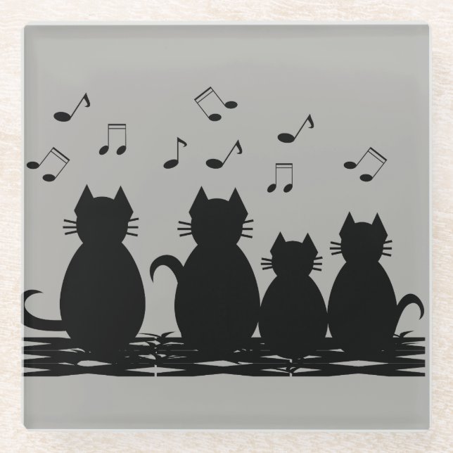 Raubzug Glasuntersetzer (Vorderseite)