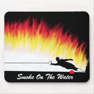 "Rauch auf dem Wasser" Wasser-Ski Mousepad