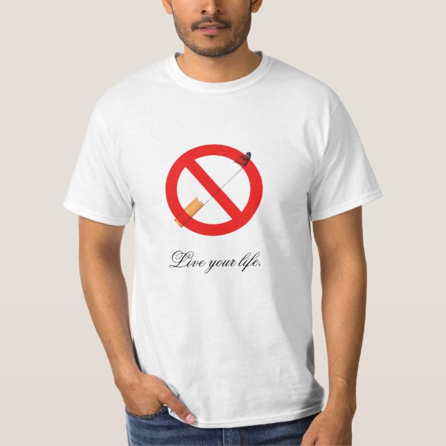 Rauch gibt frei T-Shirt (Vorderseite)
