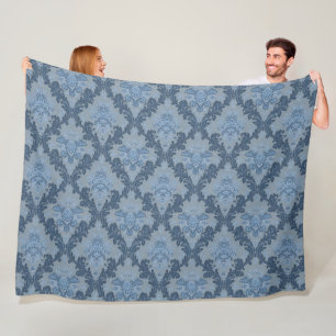 Rauchblaues Schiefer-Weich-Puderblau-Elegantes Dam Fleecedecke