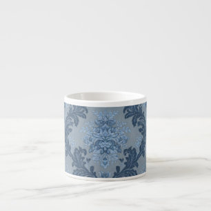 Rauchblaues Schiefer-Weich-Schmetterlingsblau-Eleg Espressotasse