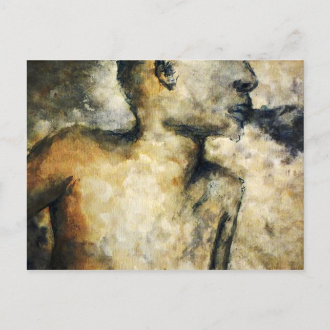 Rauchblume Postkarte (Vorderseite)