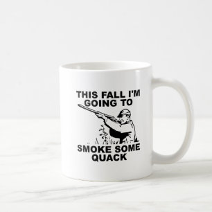 Rauche etwas Quack Lustiger Becher Kaffeetasse