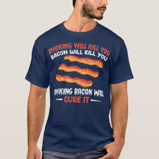 Rauchen Bacon heilt es - Schweinefleisch Fleisch G T-Shirt
