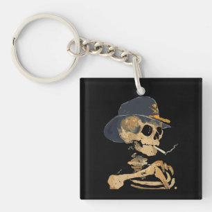 Rauchen Cowboy Skeleton Schlüsselanhänger