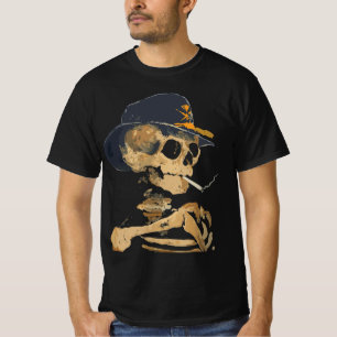 Rauchen Cowboy Skeleton T-Shirt