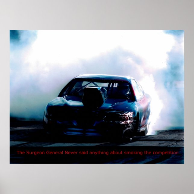 RAUCHEN DES WETTBEWERBS POSTER (Vorne)