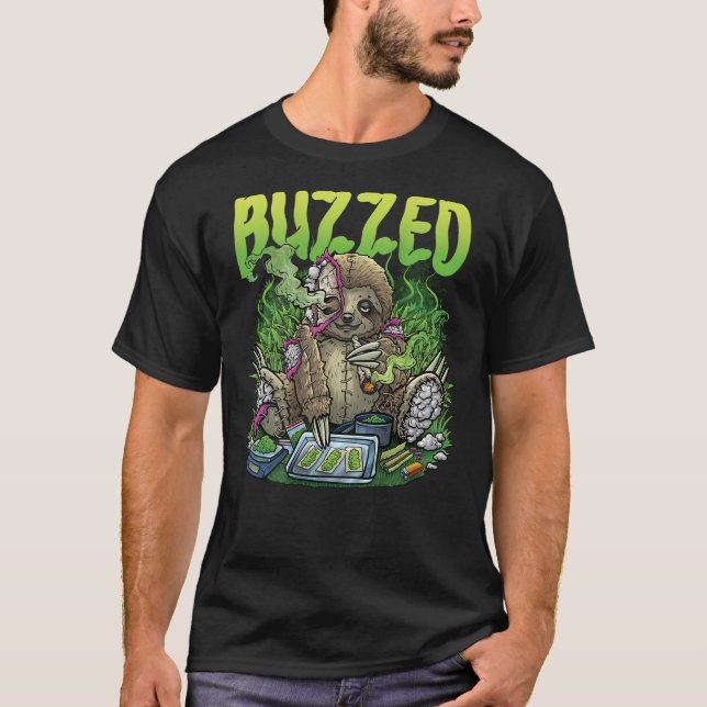 Rauchen im Gezeitenrauchen Rave Haus Techno Outfit T-Shirt (Vorderseite)