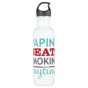 Rauchen ist immer unsichtbar trinkflasche