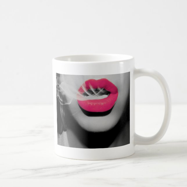 Rauchen Kaffeetasse (Rechts)