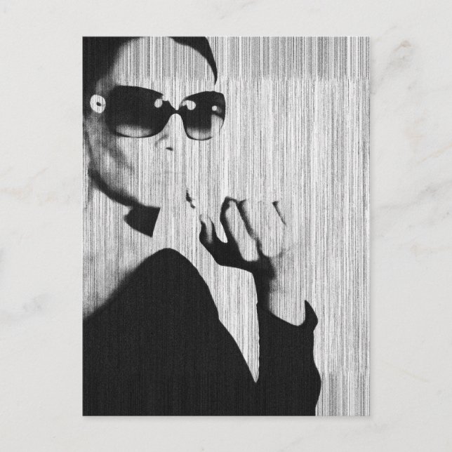 Rauchen Postkarte (Vorderseite)