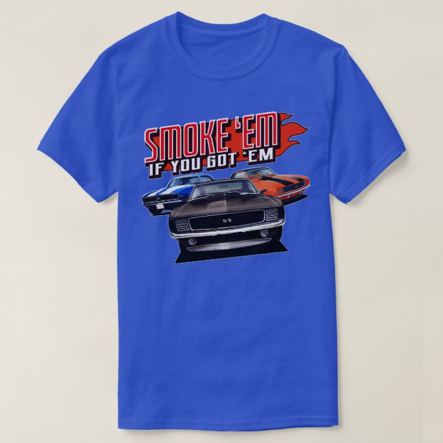 Rauchen Sie ein, wenn Sie Shirts im Frisierte Auto (Design vorne)