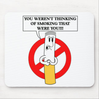 rauchen Sie es nicht Mousepad