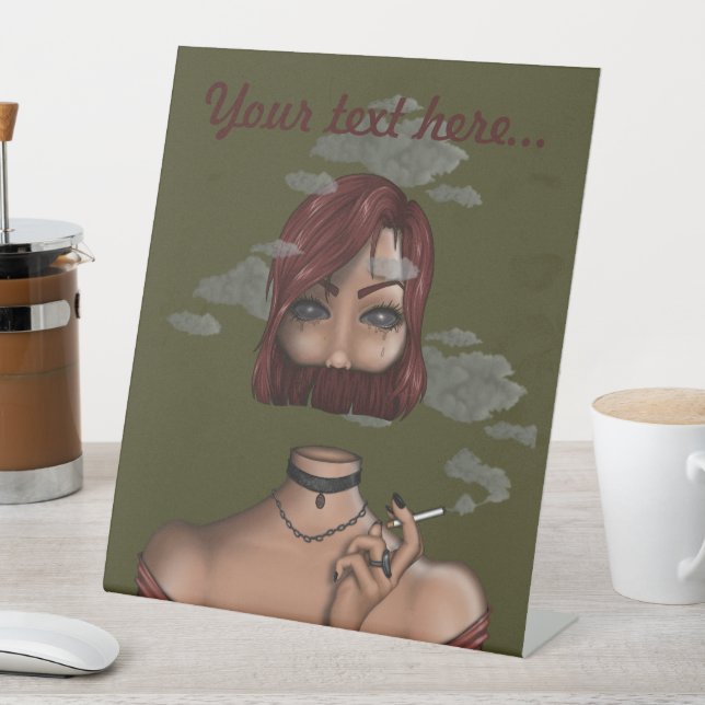 rauchen sockelschild (In Situ)