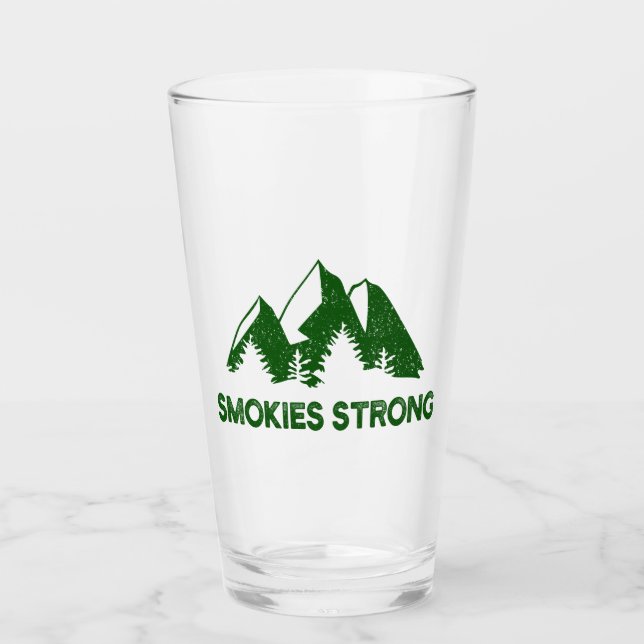 Rauchen stark glas (Vorderseite)