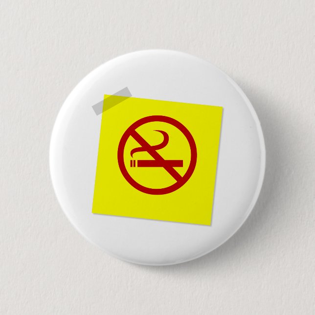 Rauchen verboten button (Vorderseite)