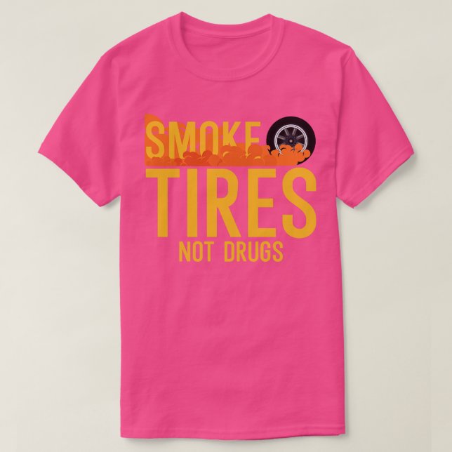 Rauchen versucht keine Drogen T-Shirt (Design vorne)