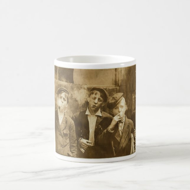 Rauchende Kaffeetasse (Mittel)