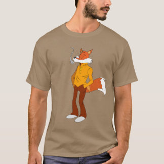 Rauchender Fox T-Shirt