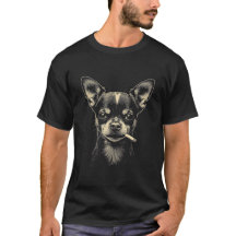 Rauchendes Chihuahua-Shirt
