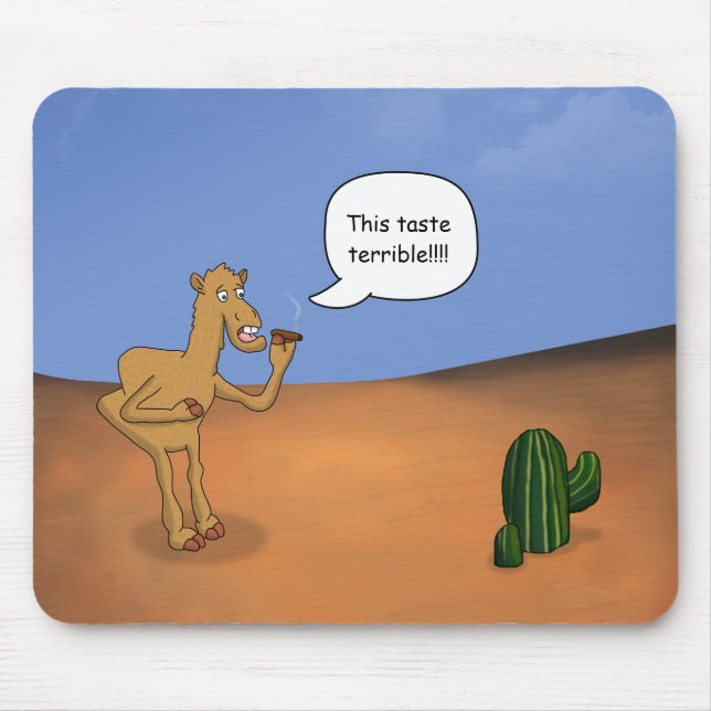 Rauchendes Kamel Mousepad (Vorne)