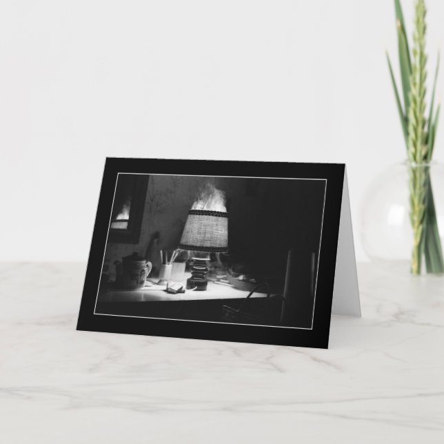 RAUCHER-Karte (schwarzer Hintergrund) Karte (Vorderseite)