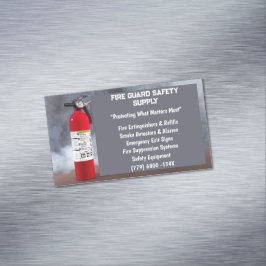 Raucher- und Feuerlöschgerät Magnetische Visitenkarte