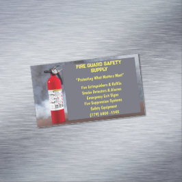 Raucher- und Feuerlöschgerät Magnetische Visitenkarte