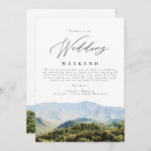 RAUCHERBERGE Hochzeit Begrüßungsreise