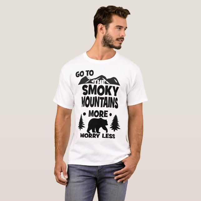 Rauchiges GebirgsShirt T-Shirt (Vorne ganz)