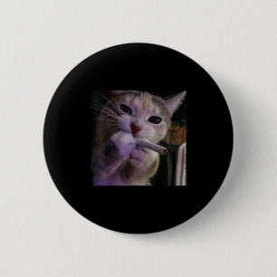Rauchmelder, Zigarette Kätzchen Gen Z Meme, Katze Button