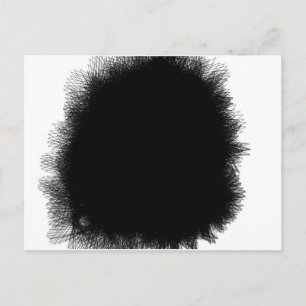 Rauchschwarz Postkarte