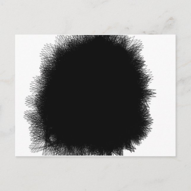 Rauchschwarz Postkarte (Vorderseite)