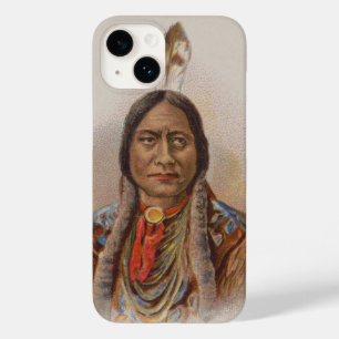 Rauchsignale: Lakota-Indianerschiff sitzt Bull Case-Mate iPhone 14 Hülle