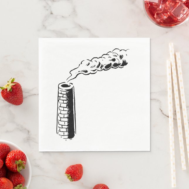 Rauchstack Papier Napkins Serviette (Von Creator hochgeladen)