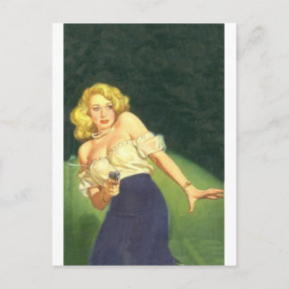 Rauchwaffe Postkarte