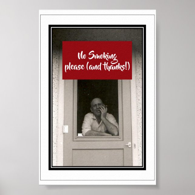 Rauchzeichen Poster (Vorne)