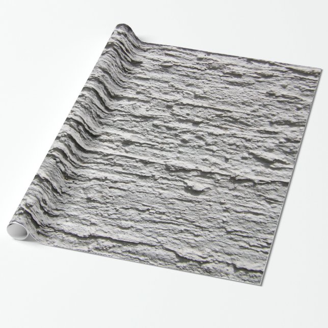 Raue Betonmauer Geschenkpapier (Ungerollt)
