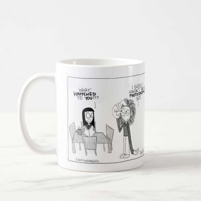 Raue Morgen-Tasse Kaffeetasse (Links)