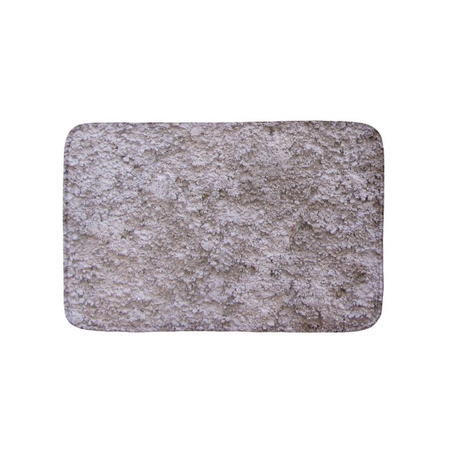 Raue rohe Beton graue Bau-Wand Badematte (Vorderseite)