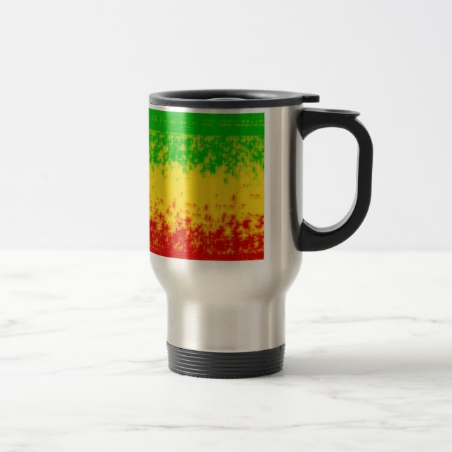 Rauer Rasta Entwurf Reisebecher (Rechts)