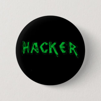 Rauer Schriftart des Deluxe Hackers Button