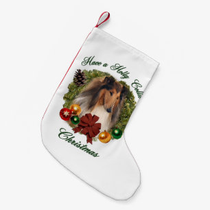 Raues Collie-Weihnachten Kleiner Weihnachtsstrumpf