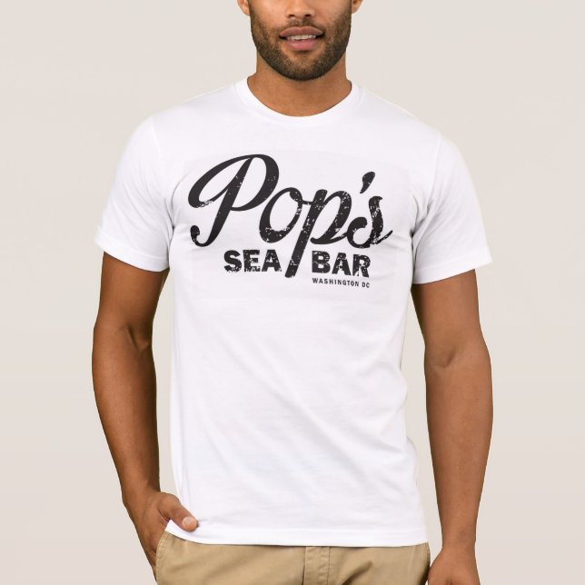 Raues das Logo-T-Shirt des Pops T-Shirt (Vorderseite)
