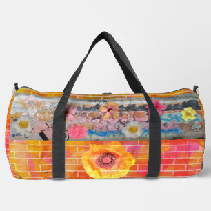 Rauher Rand-Druck-Cut-Sew-Beutel Duffle Bag