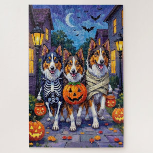 Rauhhaar Collie Trick-or-Treating Halloween Kostüm